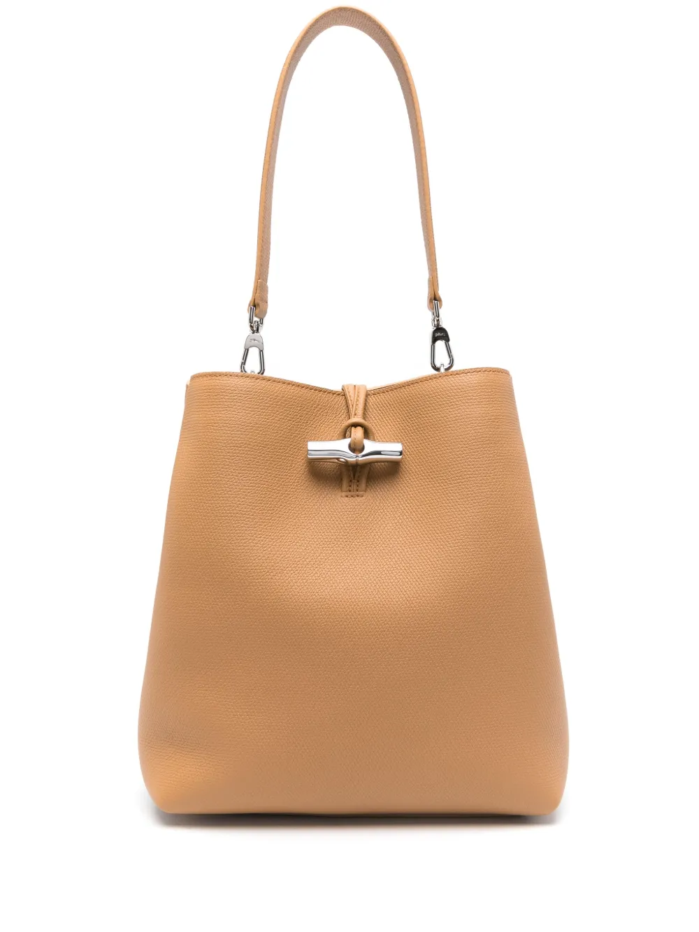 

Сумка на плечо Le Roseau M Longchamp, коричневый