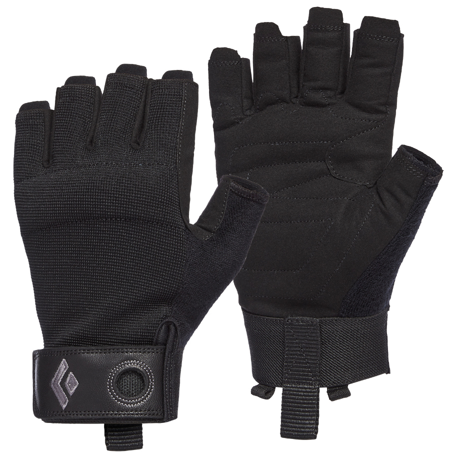 

Перчатки Black Diamond Crag Half-Finger Gloves, черный