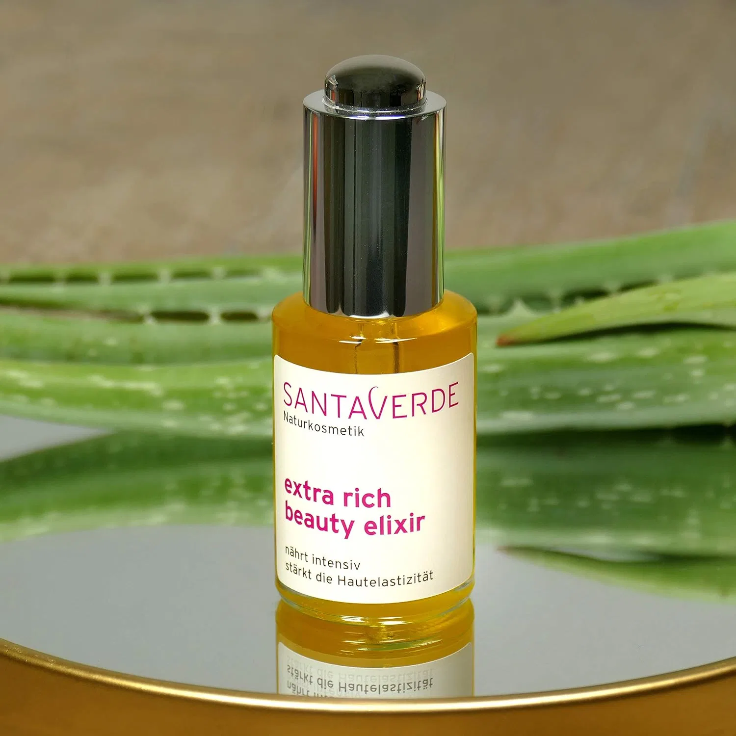 Сыворотка Santaverde — Интенсивный питательный эликсир Extra Rich Beauty Elixir, 30 мл — фото 3