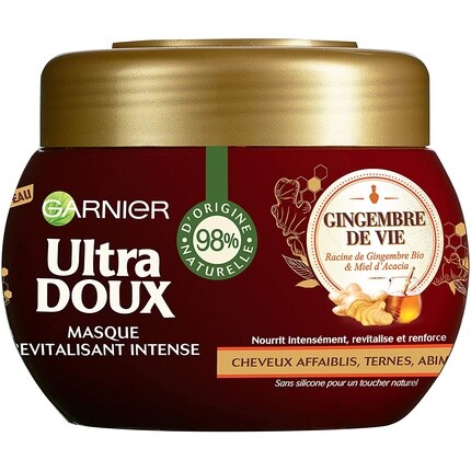 

Восстанавливающая маска для ослабленных волос Garnier Gingembre De Vie, 300 мл — лот 1, Ultra Doux