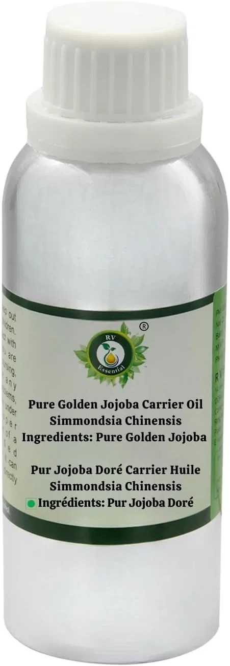 Масло для лица R V Essential — Масло жожоба золотое «Pure Golden Jojoba Carrier Oil» от, 300 мл — фото 2