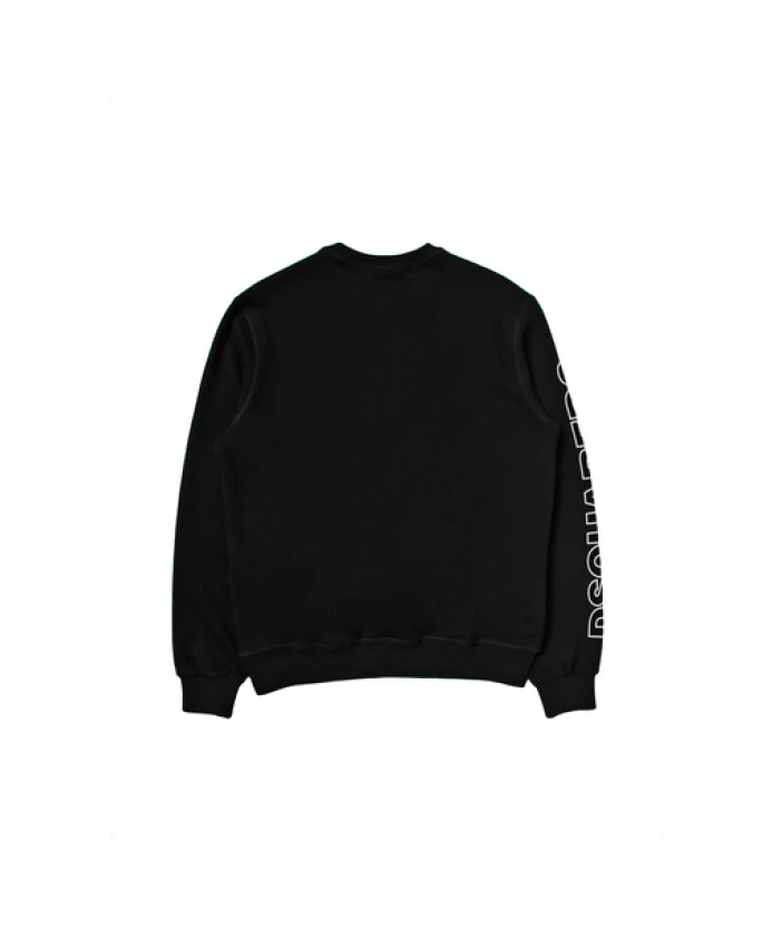 

Толстовка Junior с круглым вырезом Dsquared2, черный