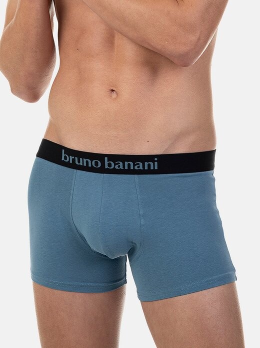 

Короткие шорты retro, 4 упаковки, струящиеся Bruno Banani, синий