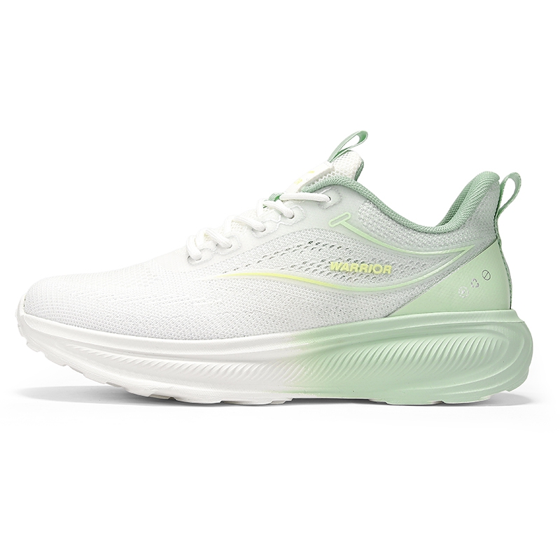 

WARRIOR Мужские кроссовки для бега высокие белые зеленые Cushioning Abrasion Resistant Lightweight Breathable