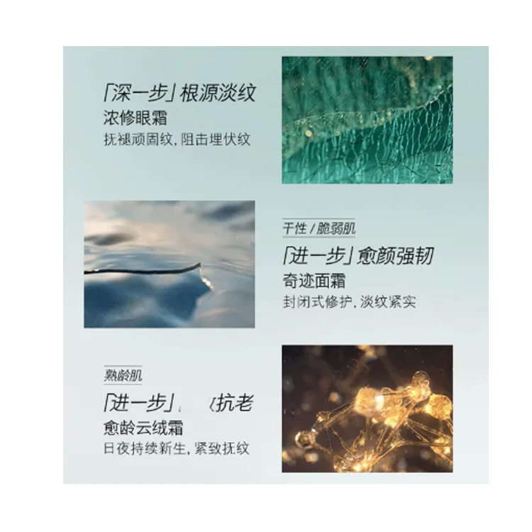 LA MER Набор для ухода за кожей Celebrity Cloud Velvet Frost, подтягивающий, увлажняющий, восстанавливающий, 100 мл + 15 мл + 15 мл + 15 мл, Essence Water 100ml+Serums 15ml+Face Cream 15ml+Eye Cream 15ml — фото 3