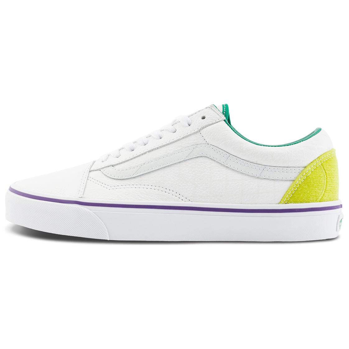 

Кроссовки Vans Old Skool Skateboarding Shoes Unisex Low-top White, белый