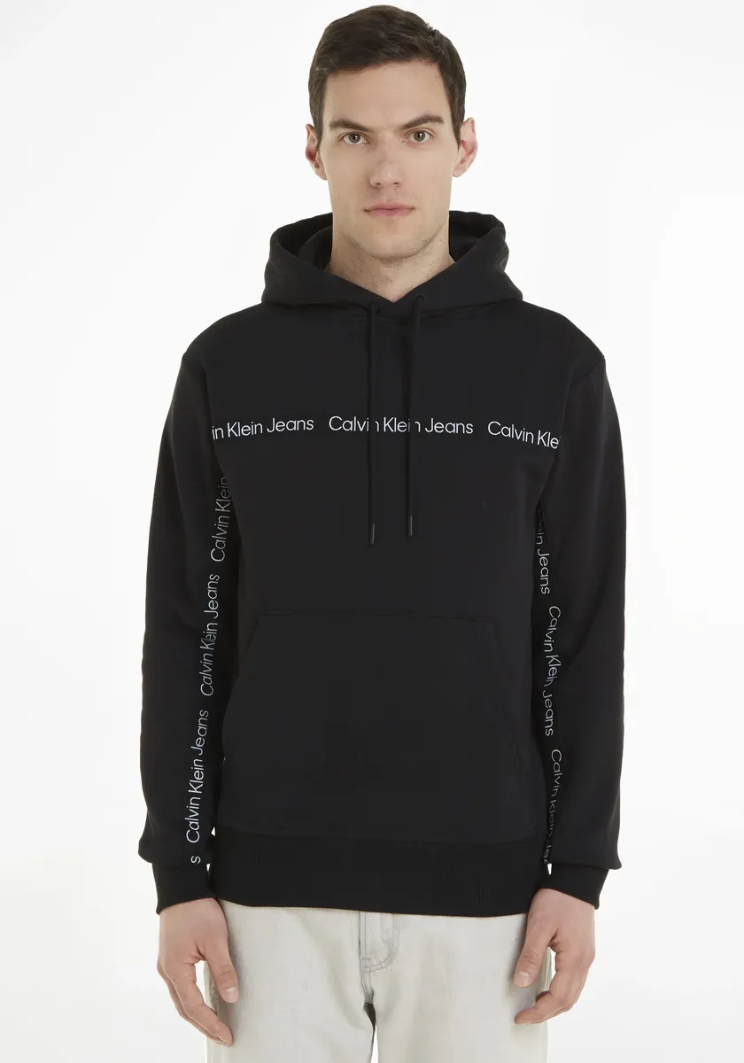

Толстовка с капюшоном Calvin Klein Jeans и логотипом Calvin Klein Jeans, цвет Ck Black