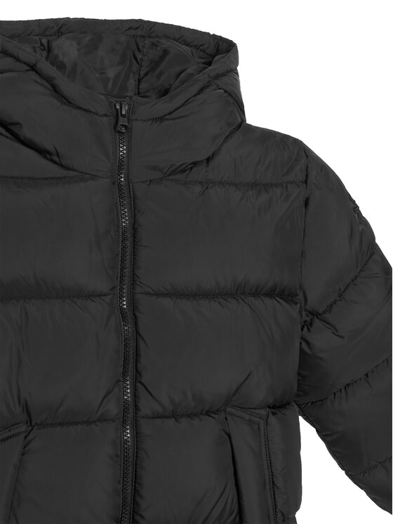 Зимняя куртка regular fit 2WU0CN06N United Colors Of Benetton, черный — фото 3