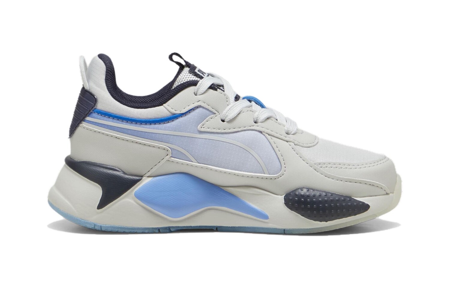 Кроссовки Puma RS-X Kids Lifestyle Shoes PS, серый/синий — фото 2