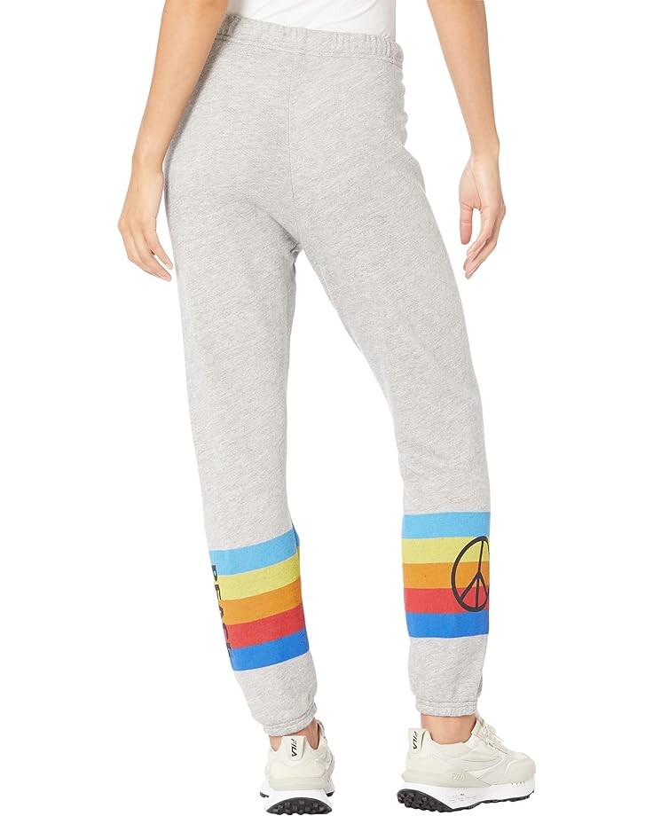 

Брюки Lauren Moshi Alana Peace Rays Sweatpants, цвет Heather Grey