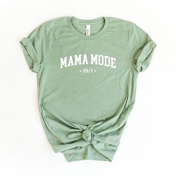 

Футболка Mama mode 24/7 с коротким рукавом Simply Sage Market, Sage, Зеленый, Футболка Mama mode 24/7 с коротким рукавом Simply Sage Market, Sage