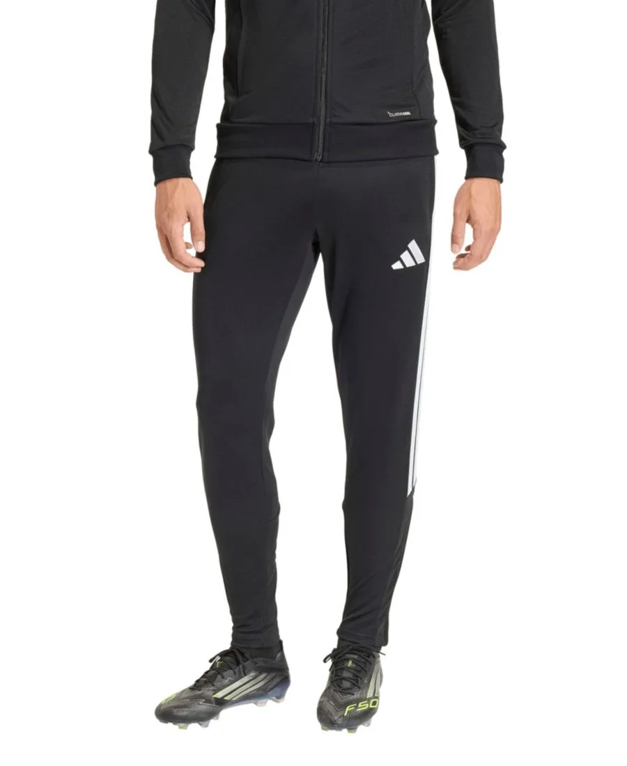 Мужские тренировочные брюки Tiro 26 League со средней посадкой Adidas, черный/белый