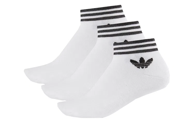 Носки укороченные Adidas мужские 3 пары