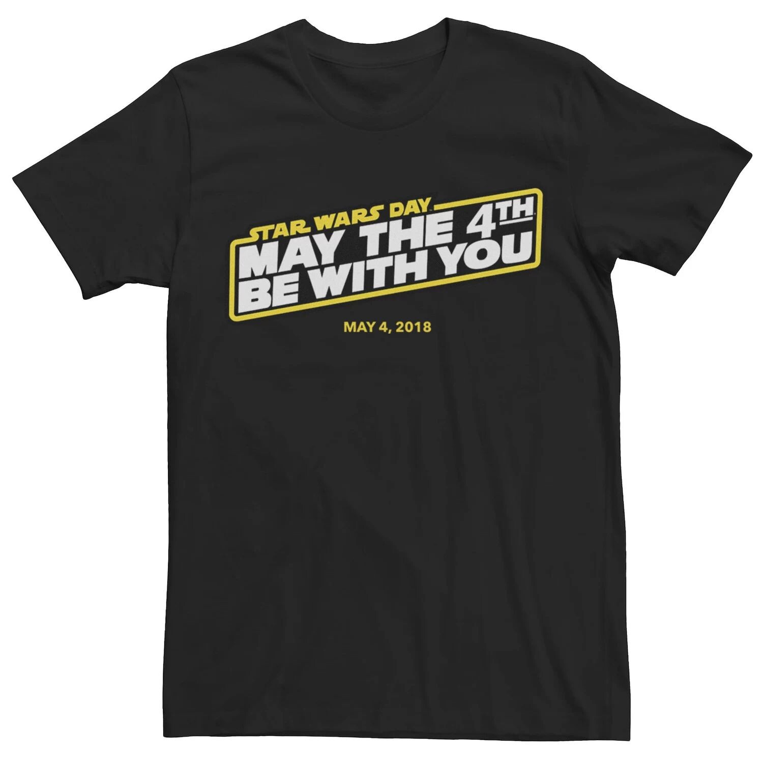

Мужская футболка May The 4th Be With You Star Wars