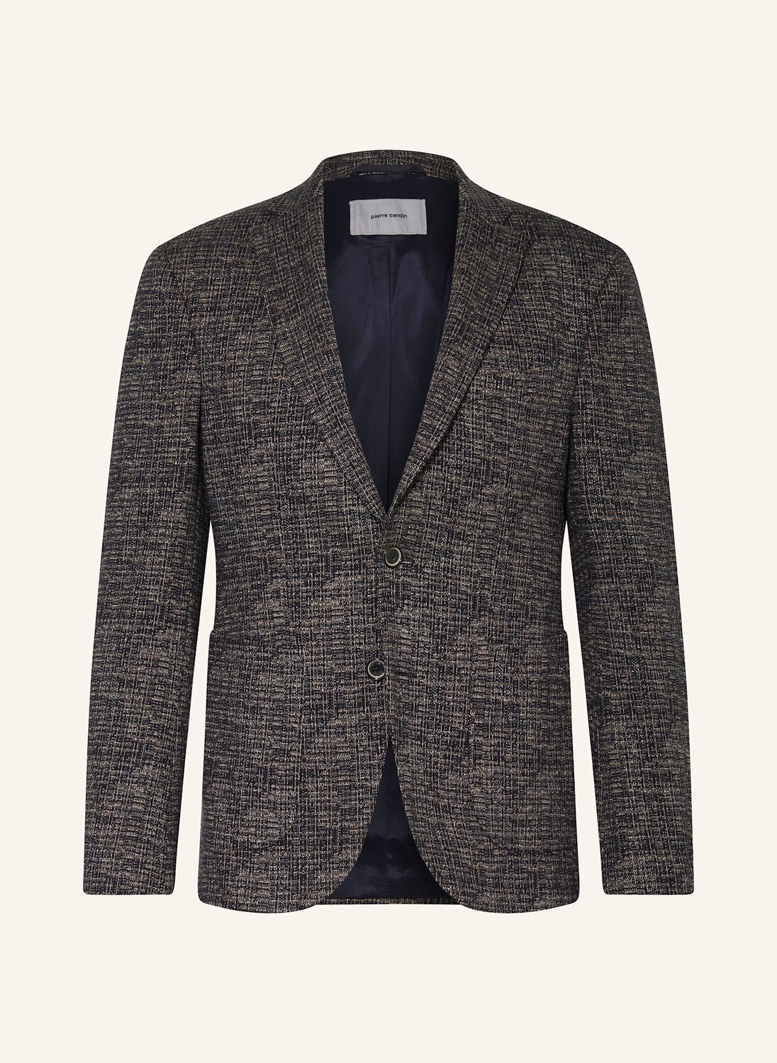 

Пиджак michel modern fit pierre cardin, цвет DUNKELBLAU/BRAUN/HELLGRAU