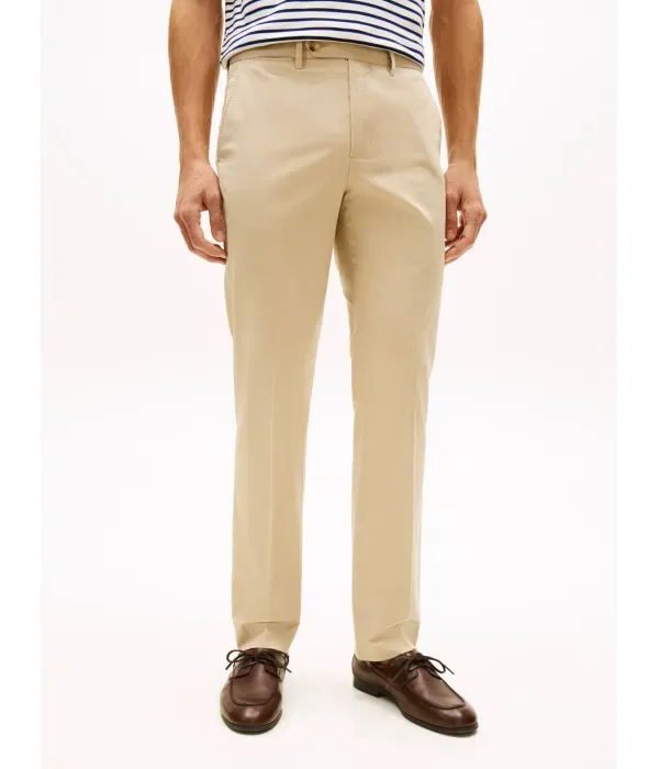 Брюки чинос Denton slim fit Tommy Hilfiger, бежевый