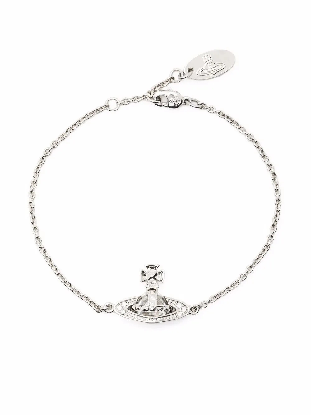 

Цепочный браслет с декором Orb Vivienne Westwood, серебяный