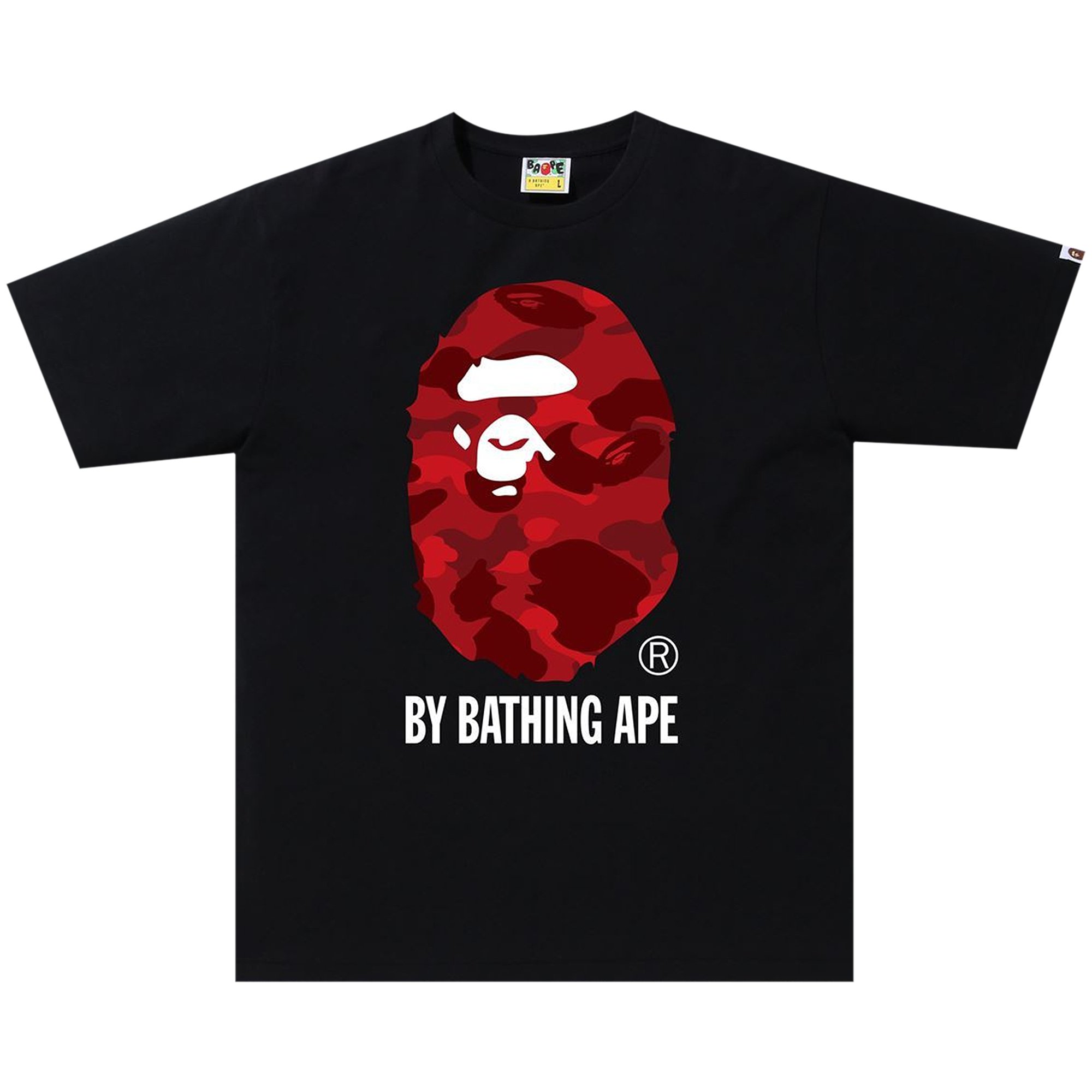 

Футболка BAPE Color Camo Черный/Красный