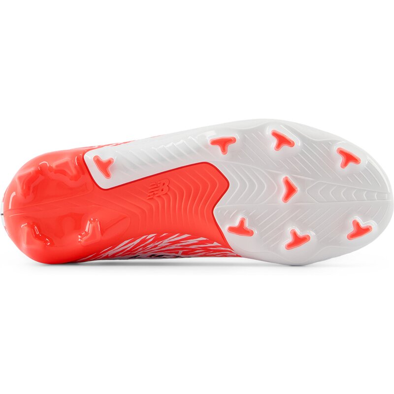 Футбольные бутсы для газона furon team jnr fg v8 New Balance, белый — фото 2