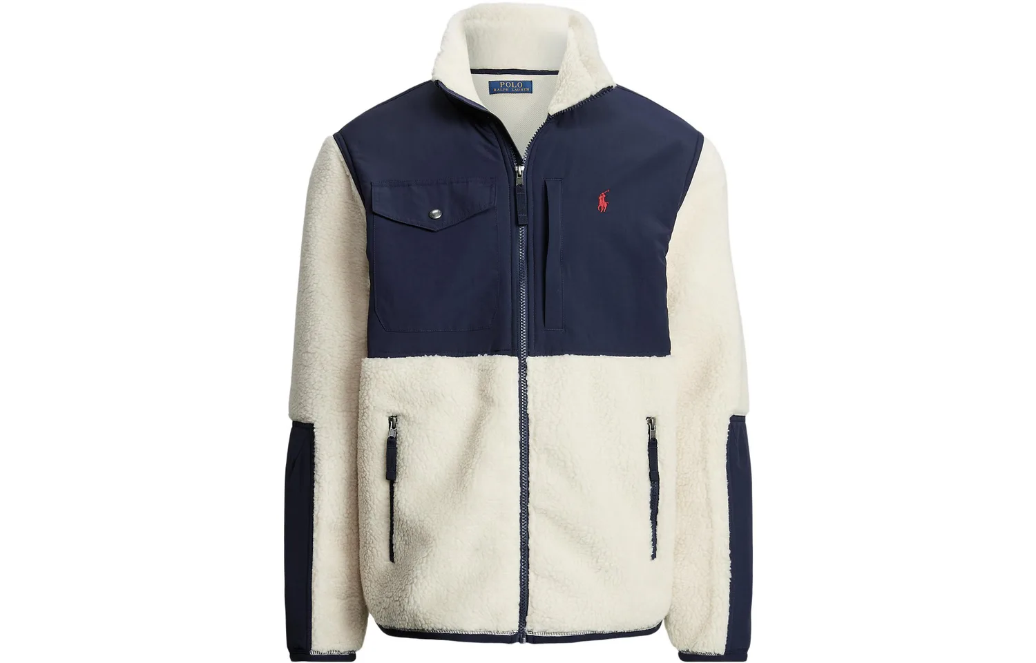Polo Ralph Lauren Куртка мужская Multicolor Stand Collar Moderate Others — фото 3