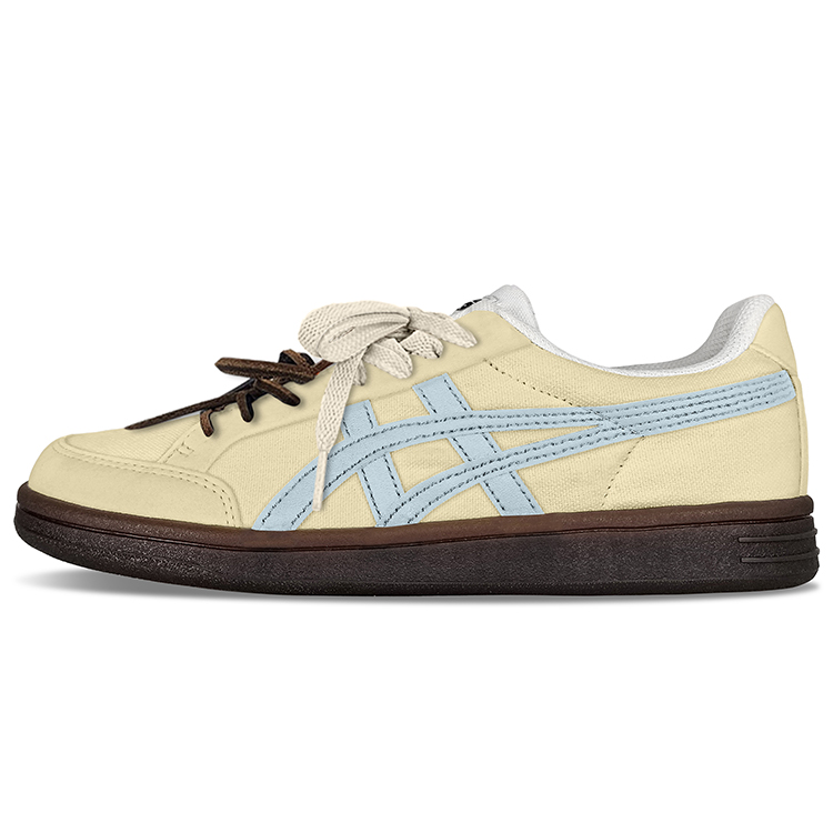 

Кроссовки Onitsuka Tiger Advanti Skateboarding Shoes Unisex Low-top Blue/Yellow, цвет Lemon