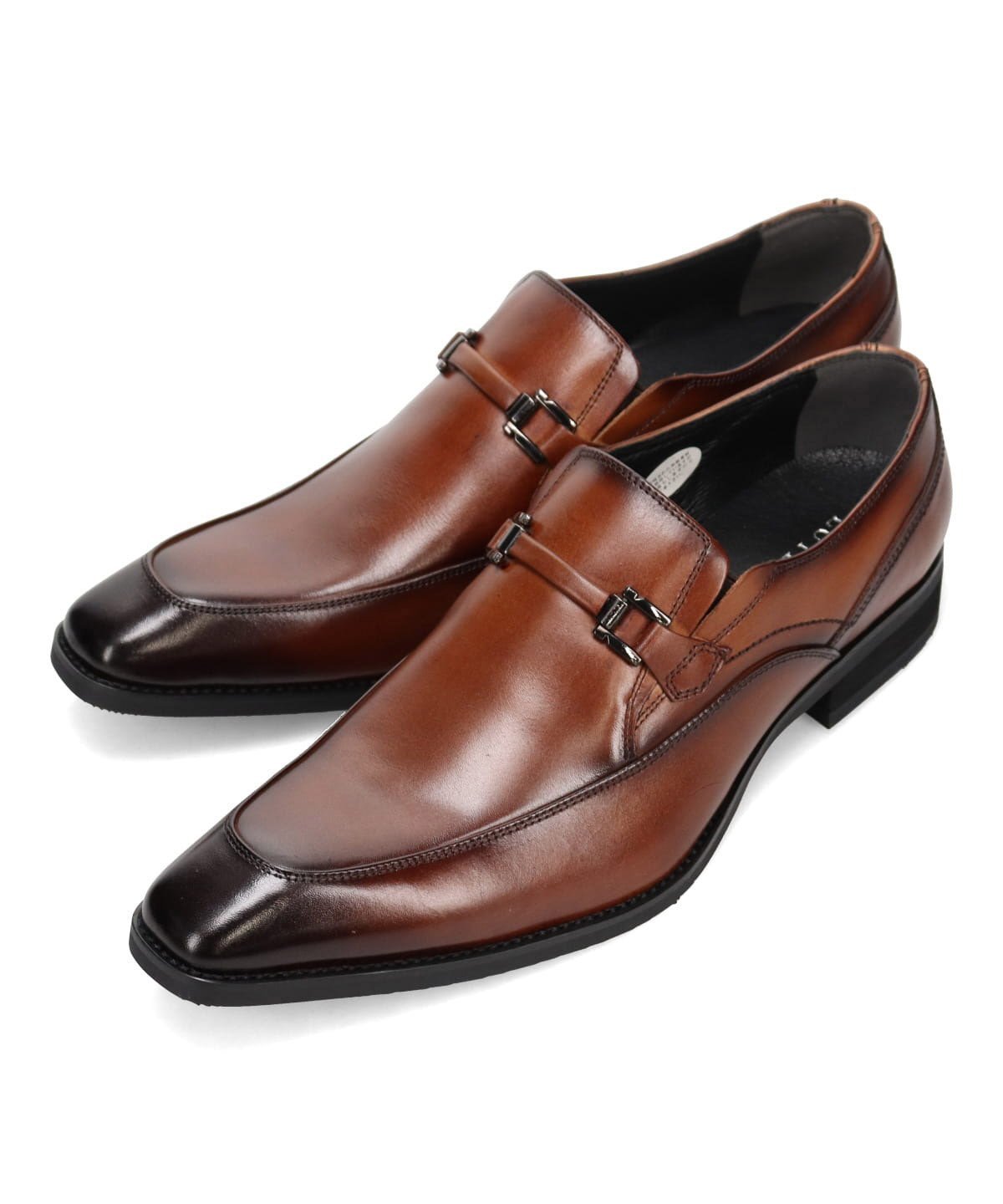 Деловые туфли с длинным носком и без шнурков Lutecia, brown
