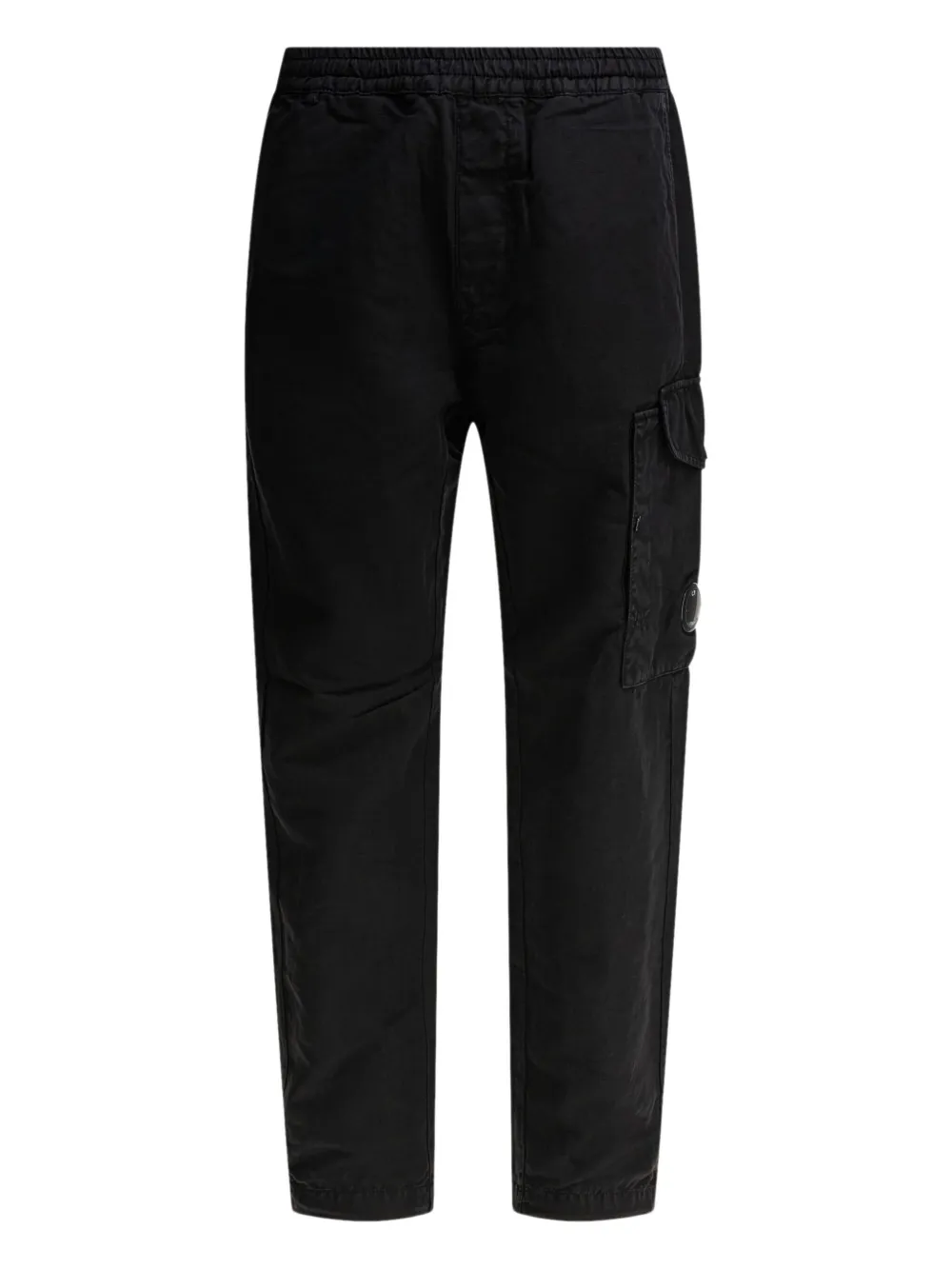 

Брюки с карманами-карго и завязками на шнурке C.P. Company, черный