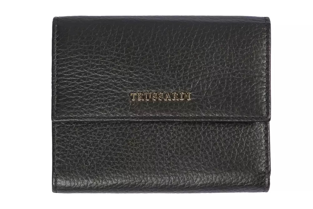 

Женский кожаный кошелек ussardi Trussardi, черный