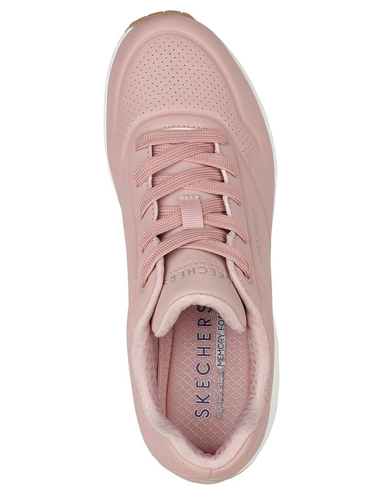 Кроссовки на шнуровке Skechers, розовый — фото 4