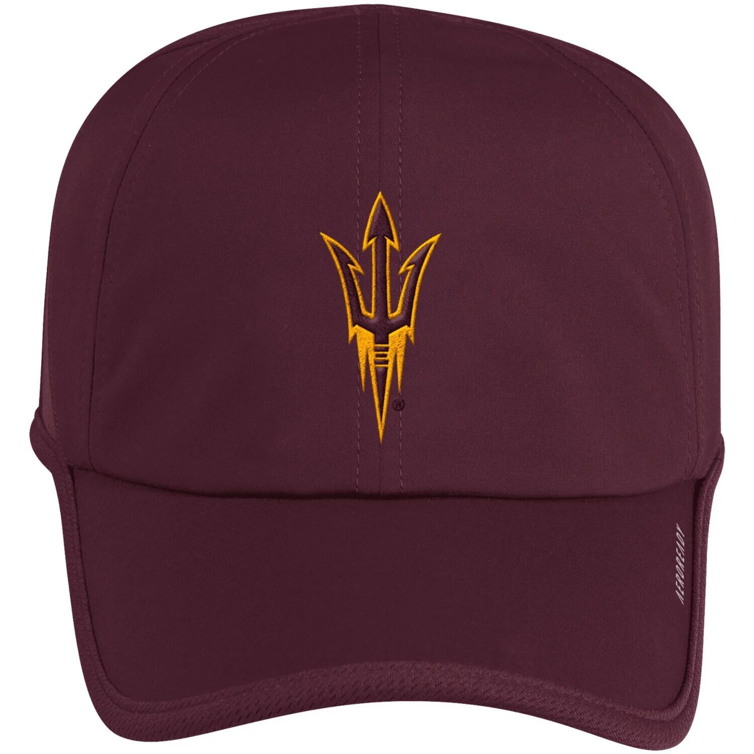 

Мужская регулируемая кепка adidas Maroon Arizona State Sun Devils Superlite AEROREADY