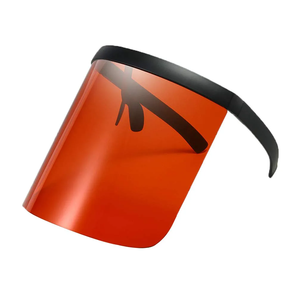 

Очки COTIA Fashion Oversized One-piece Overlength Protective Sunglasses Outdoor Sun Protection Shield and Anti-foam Mask for Men/Women (black&red), Black&red