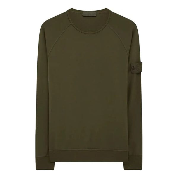 

Толстовка ghost piece sweatshirt 'military green' Stone Island, зеленый