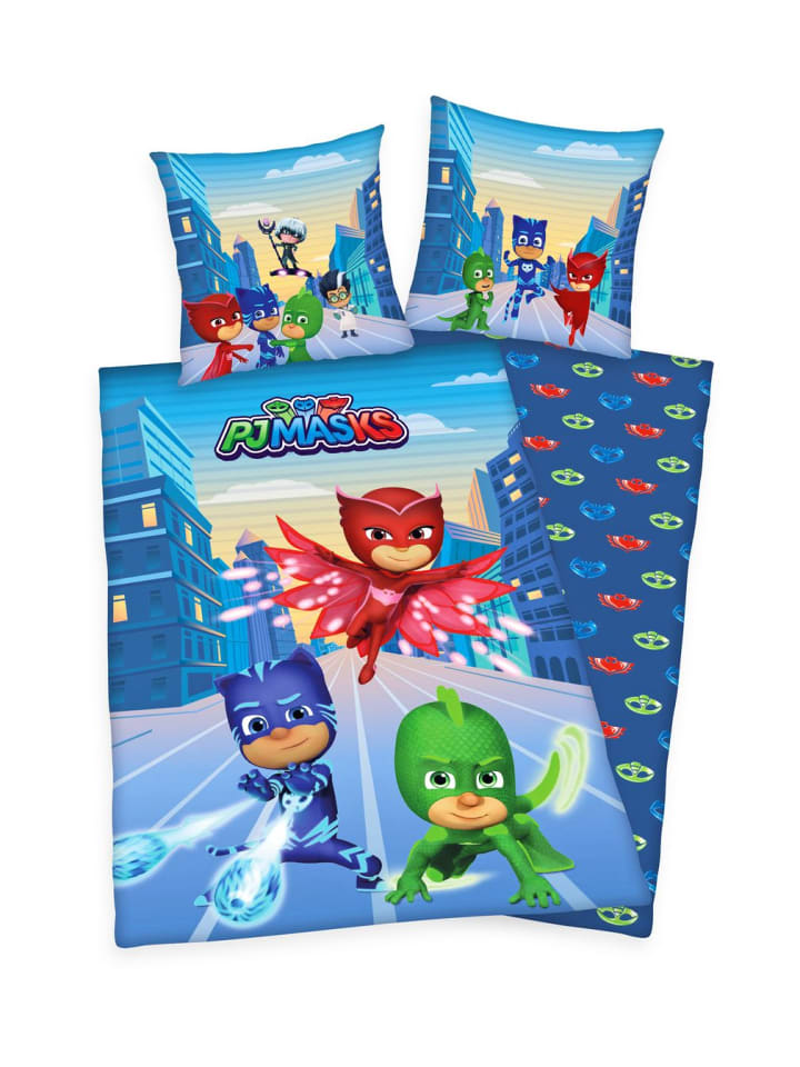 

Постельное белье Herding 2 tlg Renforcé 135x200cm PJ Masks, красочный