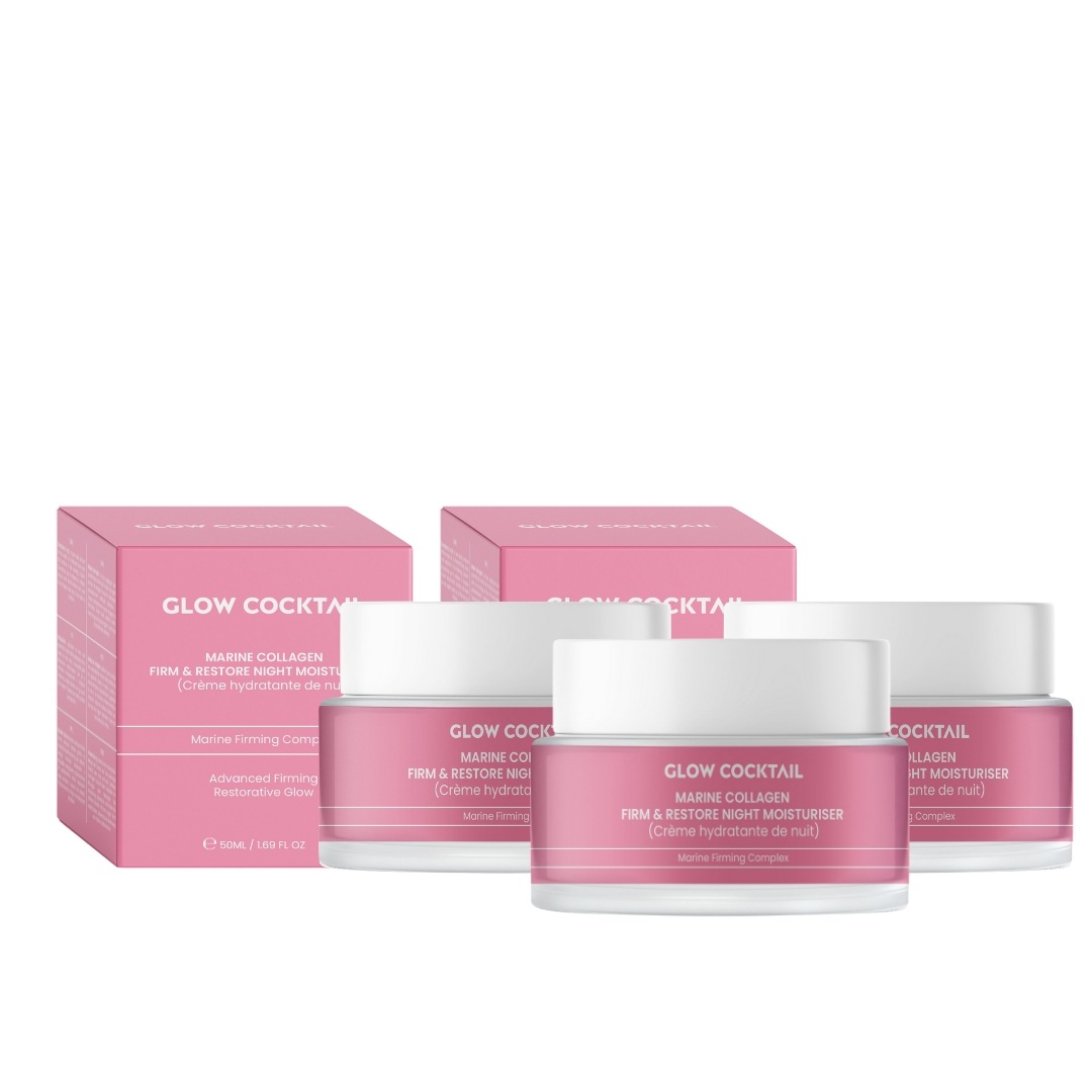 

Крем для лица collagen restore nachtcreme trio Glow Cocktail, количество 1 шт.