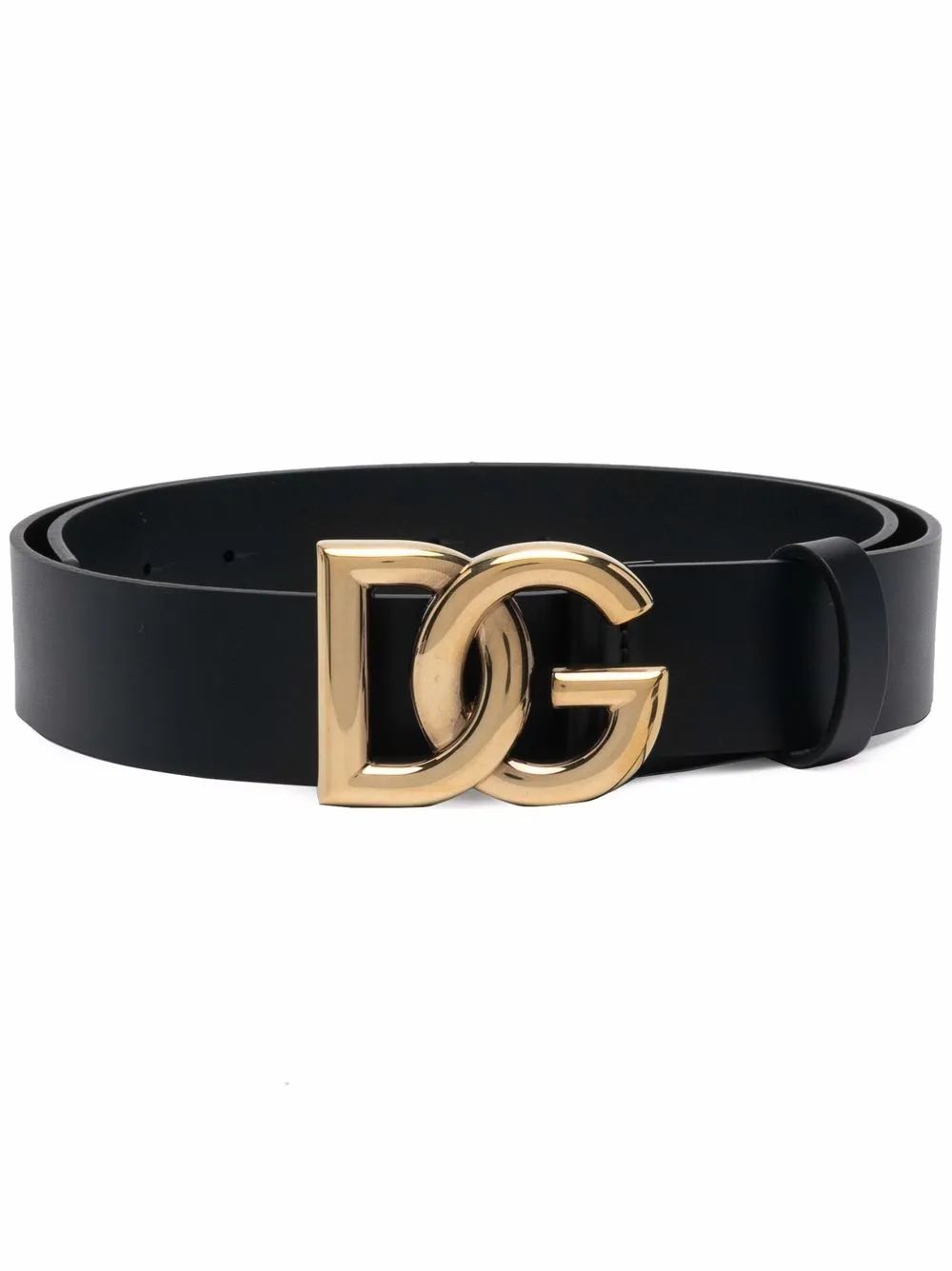 

Ремень с логотипом DG DOLCE & GABBANA, черный