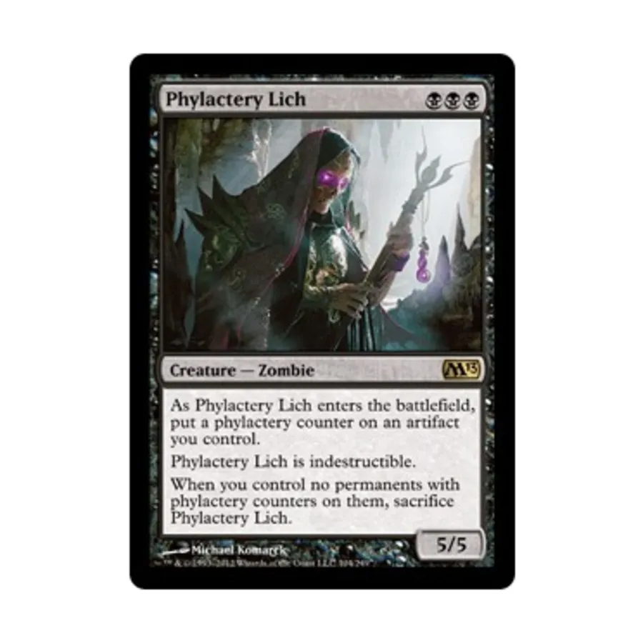 

CCG Филактерий Лич (клавиша R), MTG - Magic 2013