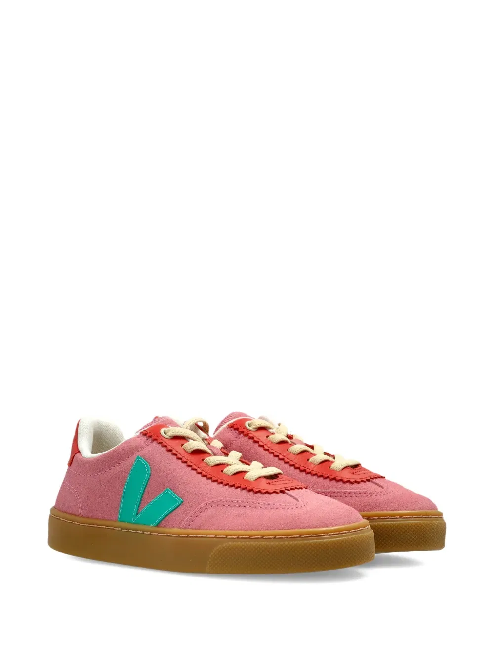 Кроссовки Volley из коллаборации с Jelly Mallow Veja Kids, розовый