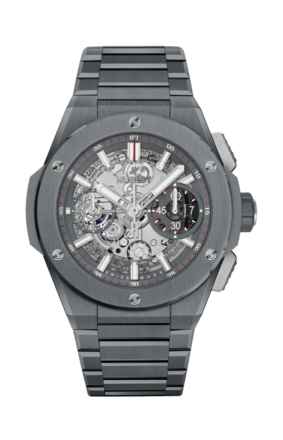 

Часы big bang integral grey ceramic Hublot