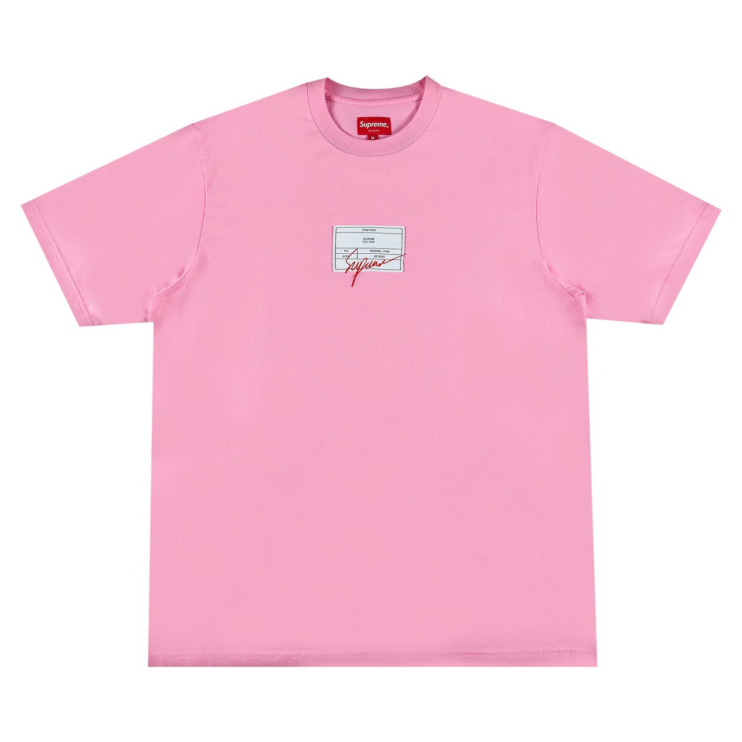 

Топ с короткими рукавами Supreme Signature Label, цвет Розовый