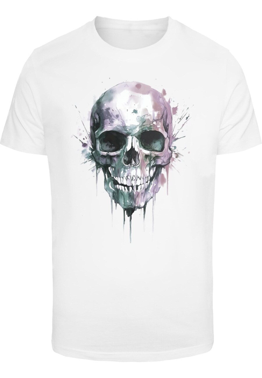 

Рубашка Mister Tee Colorful Skull, белый