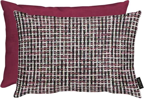 

Декоративная подушка Apelt Molly, 35x10x45 см, красный