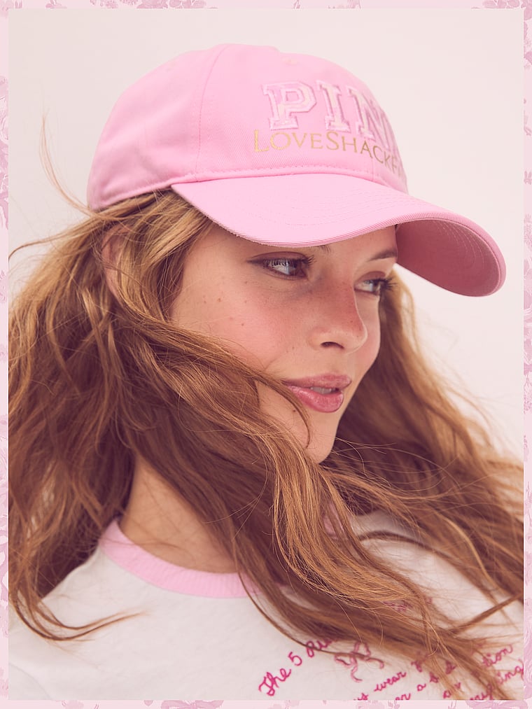 

Бейсболка Pink x loveshackfancy Pink X Loveshackfancy, розовый