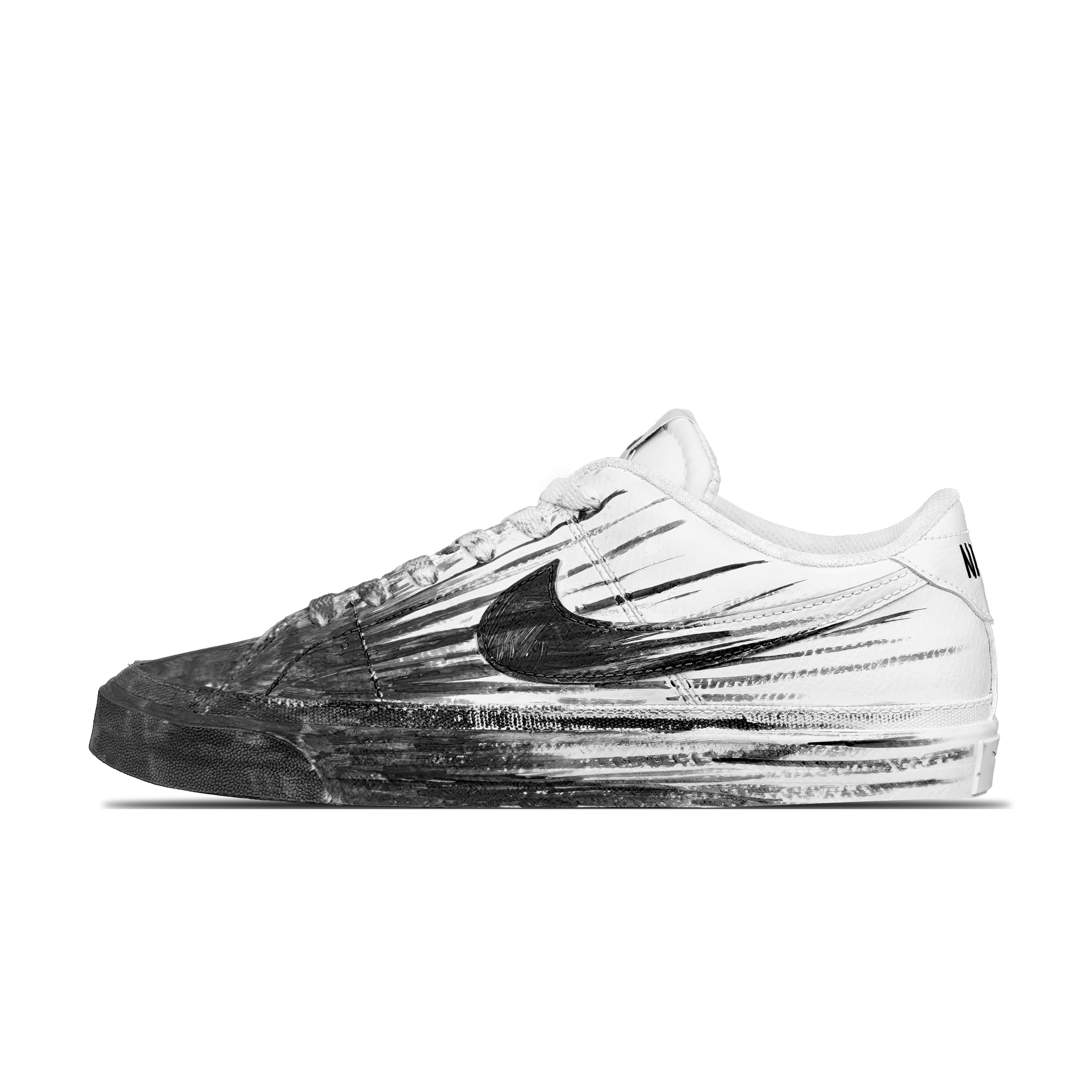 

Кроссовки для скейтбординга Court Legacy, низкие, мужские, черные Nike, White