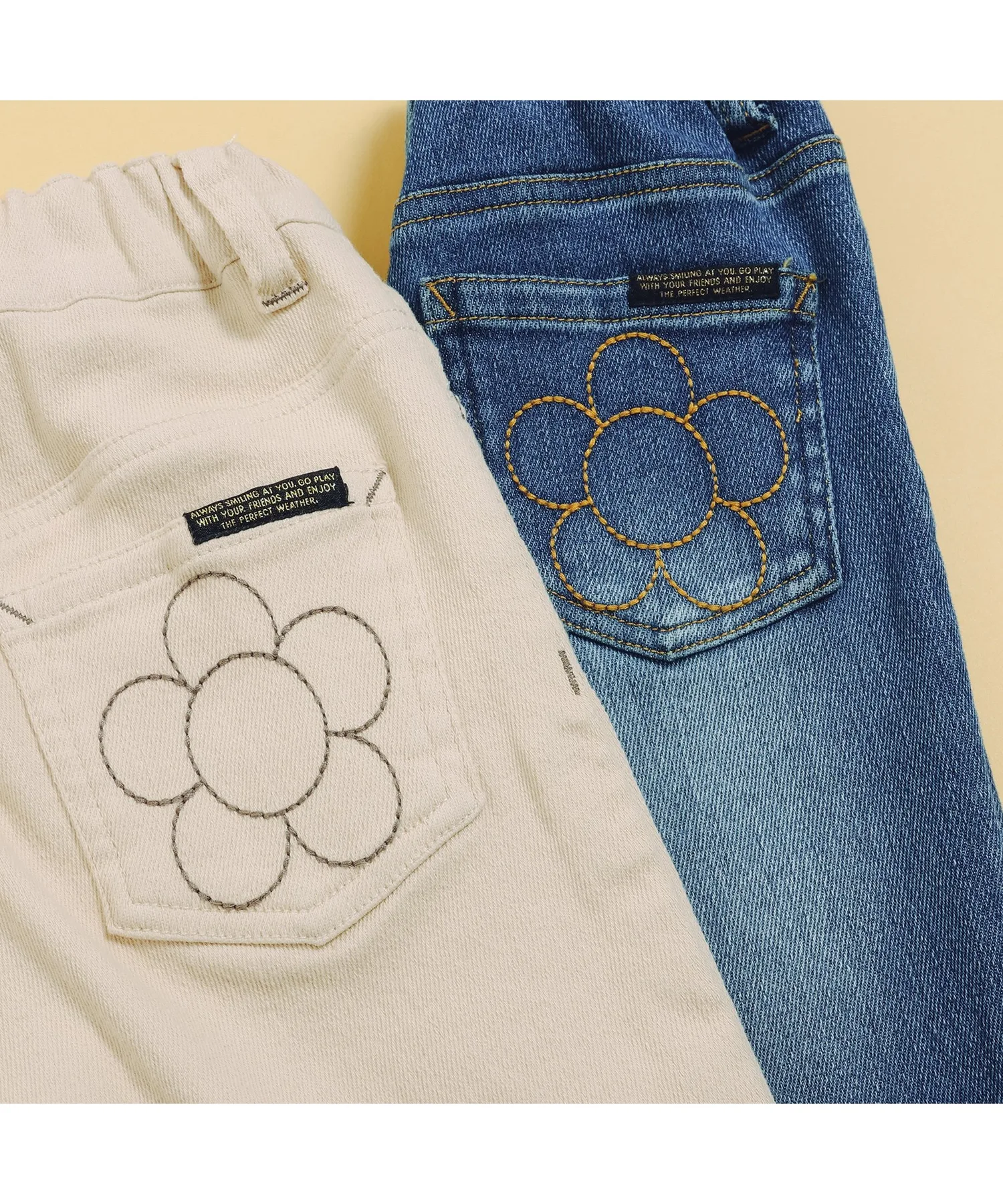 Брюки прямой крой с внутренним флисом BREEZE Every Pant синие — фото 4