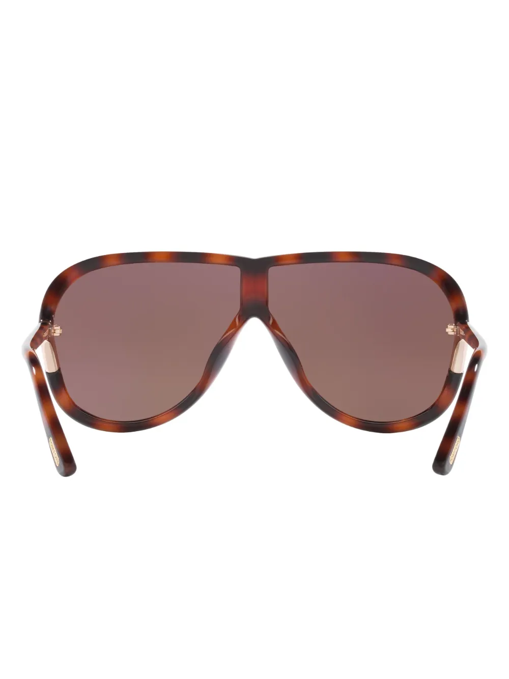 Солнцезащитные очки-пилоты TR001938 Tom Ford, зеленый — фото 4