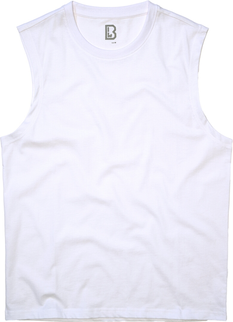 

Футболка Brandit sleeveless Shirt, белый