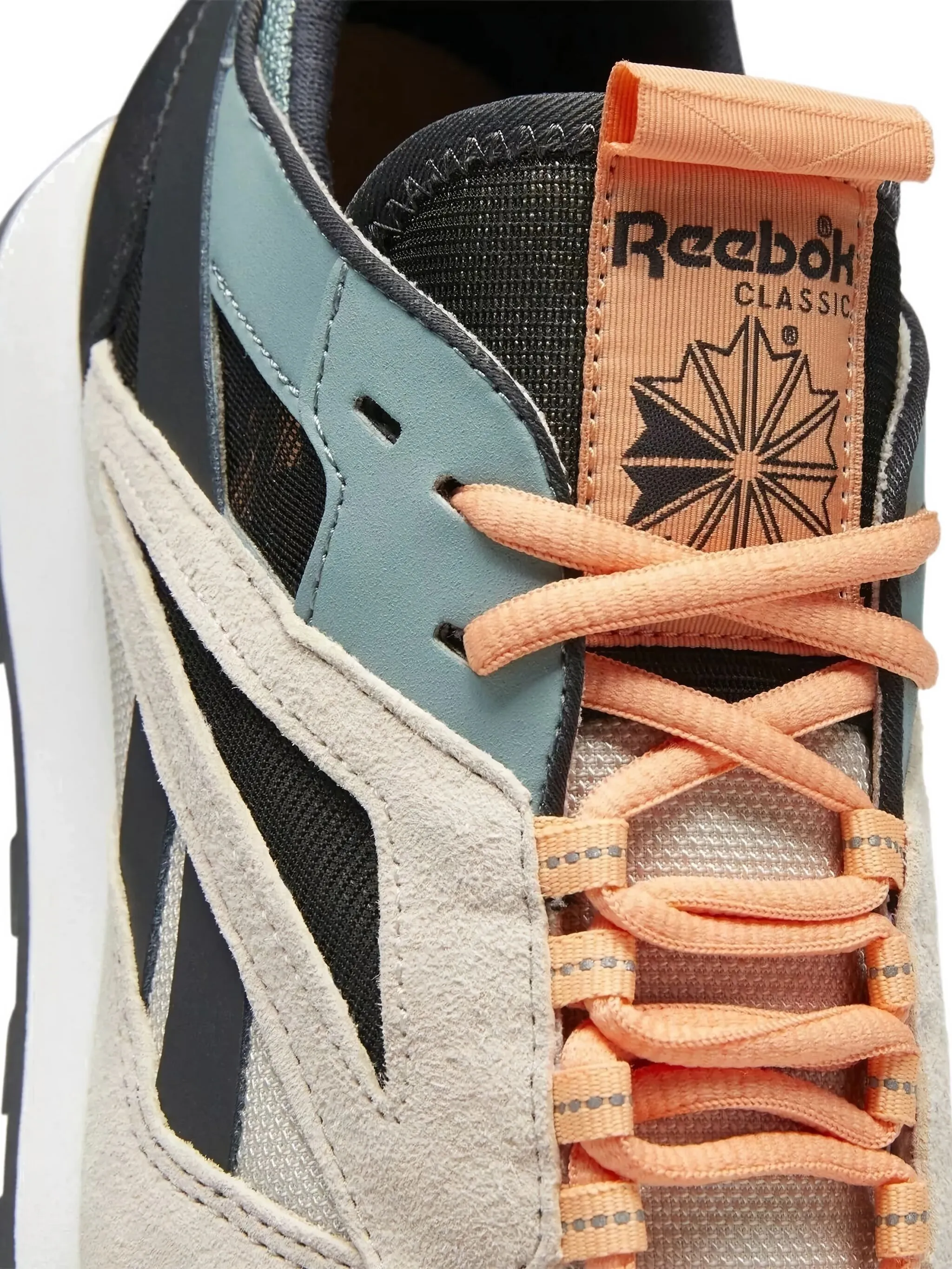 Кроссовки Classic Leather Trail Reebok, кремовый — фото 3