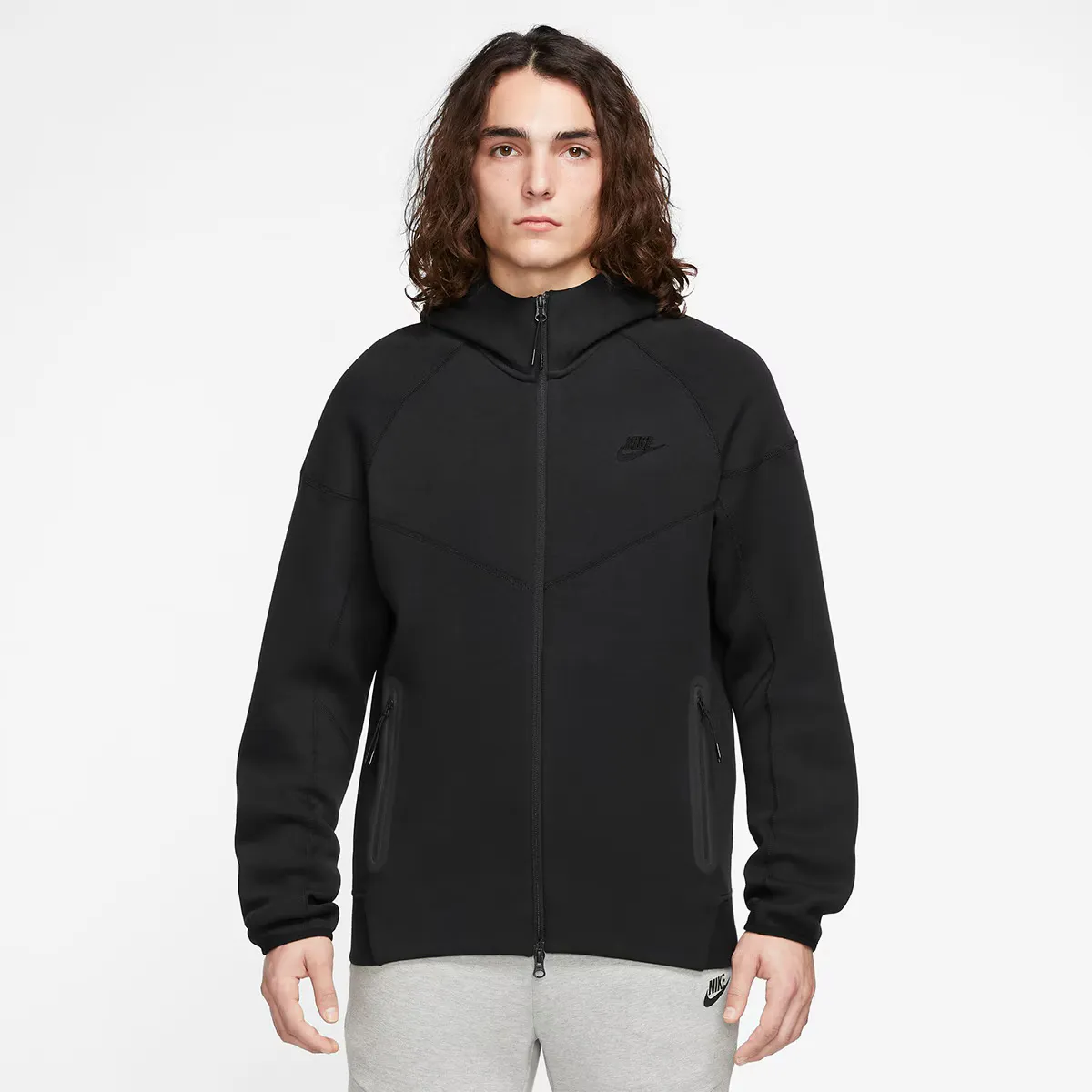 

Мужская толстовка Nike Tech Fleece, чёрный