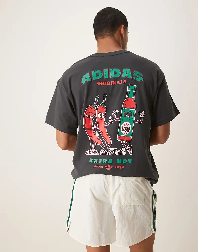 Шорты adidas Originals Adicolor Sprinter белого и зеленого цветов — фото 3