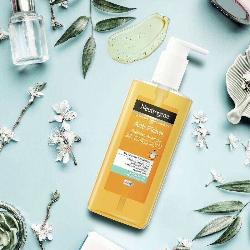 Гель для умывания Neutrogena — Гель для ежедневного умывания против прыщей, 200 мл — фото 3